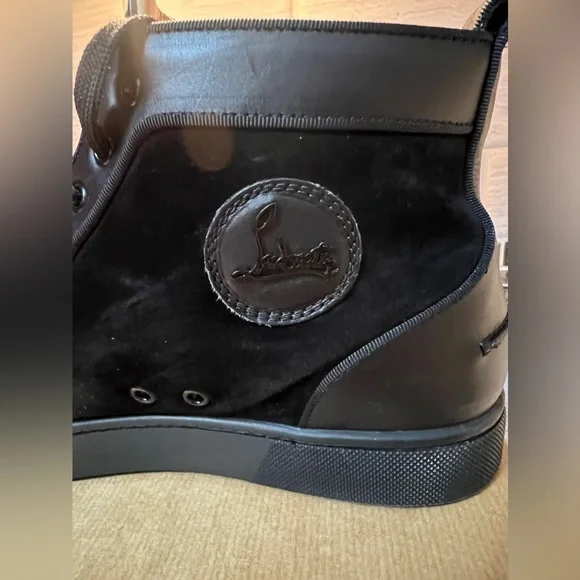 Christian Louboutin “Loubille Flat/Pat/VV/Calf/GG” - Picture 5 of 11